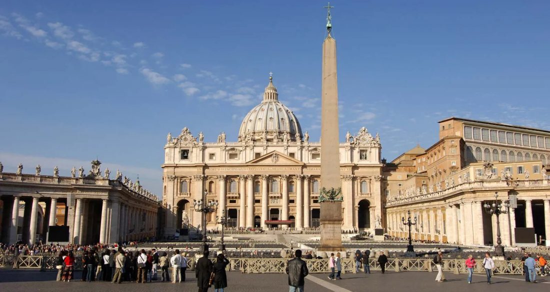 L'esterno del Vaticano