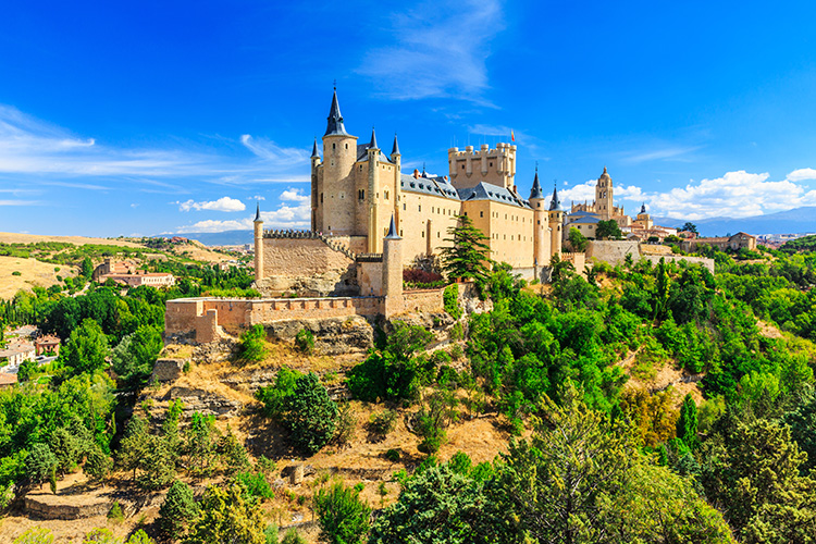 Besuchen Sie die Burg Alcazar