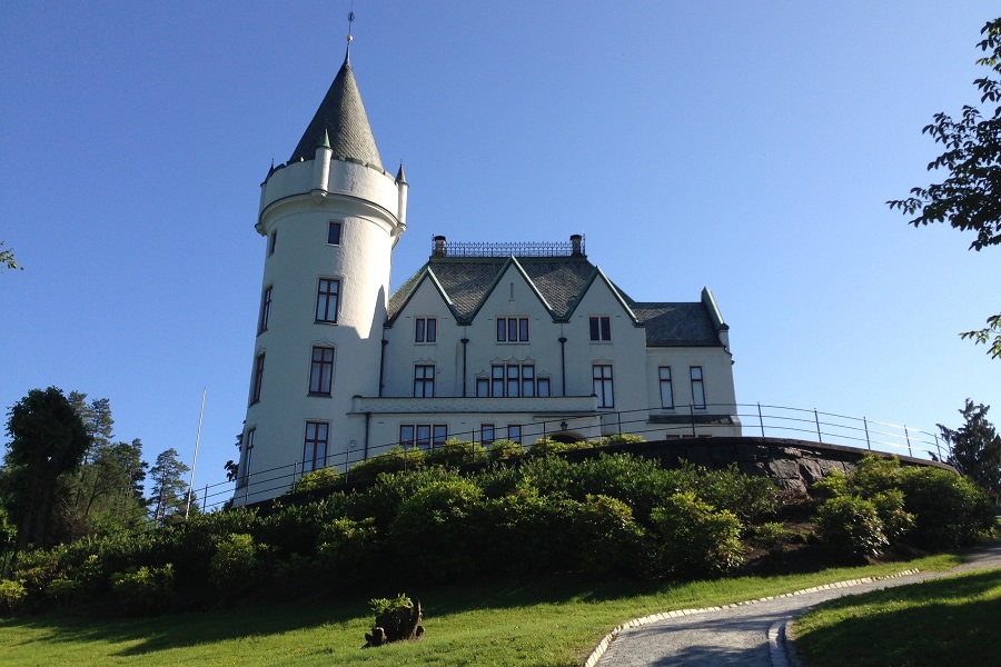 visitar el castillo de Gamlehaugen