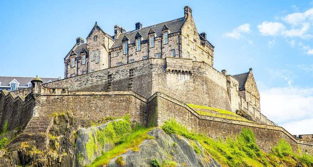 Castelo de Edimburgo - uma antiga fortaleza