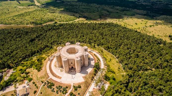 experiencia en el castillo medieval del monte