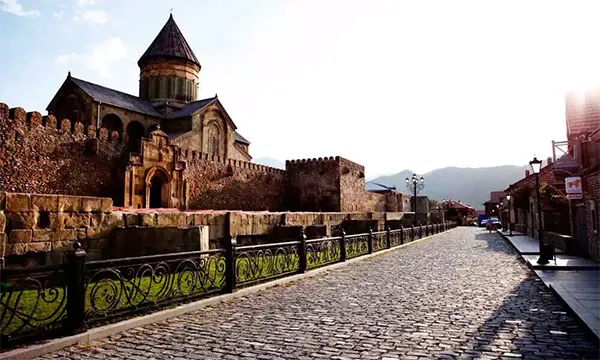 Panorama Dschwari Kloster