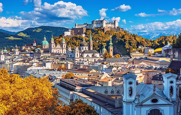 panorama grada Salzburg