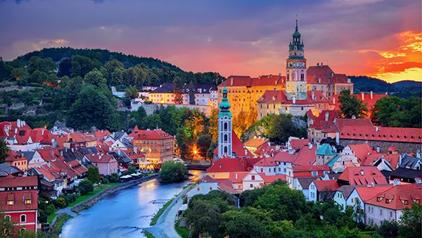 Vista do Vltava