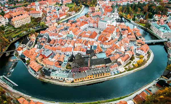Utsikt over Vltava